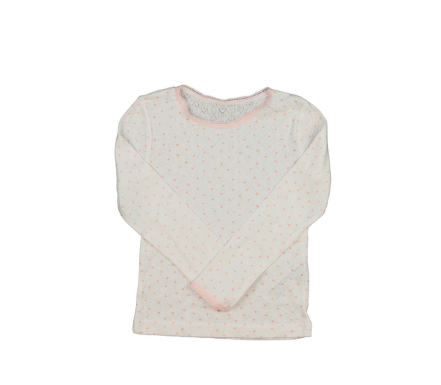 Bílé madeirové triko s hvězdami Primark 