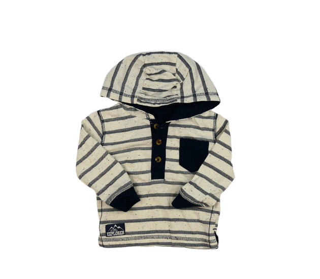 Pruhované triko s kapucí Primark 