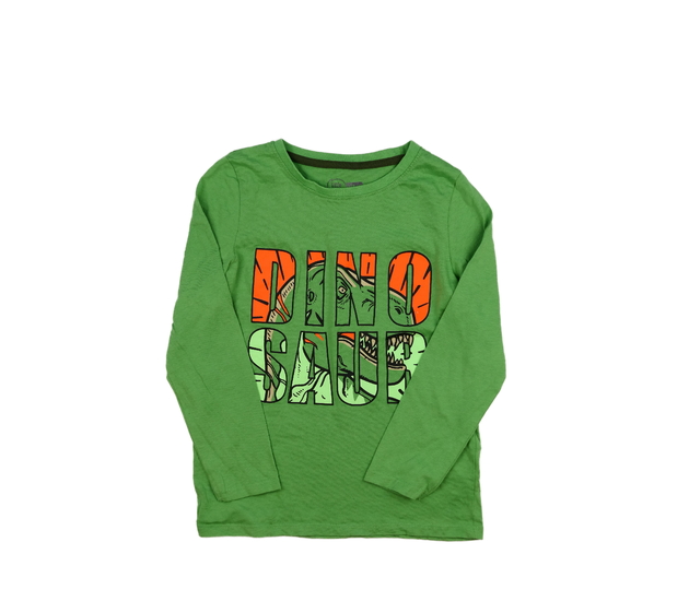 Zelené triko s dinosaurem 