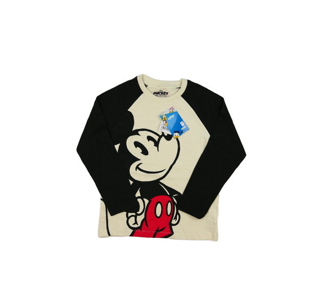 Nové triko krémovo-šedé Mickey Disney 