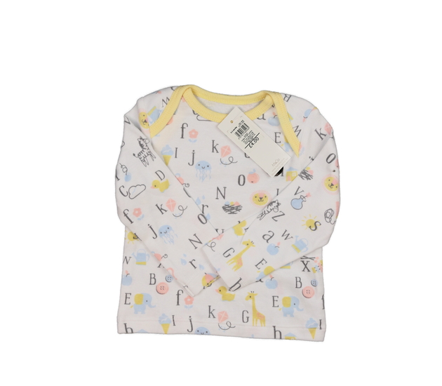 Nové krémové triko s obrázky M&Co