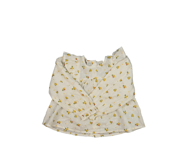 Krémová květinová halenka Next