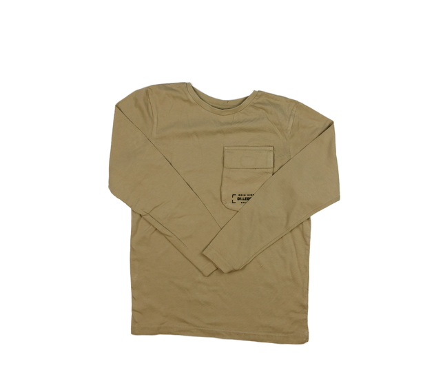 Hnědé triko s kapsou George