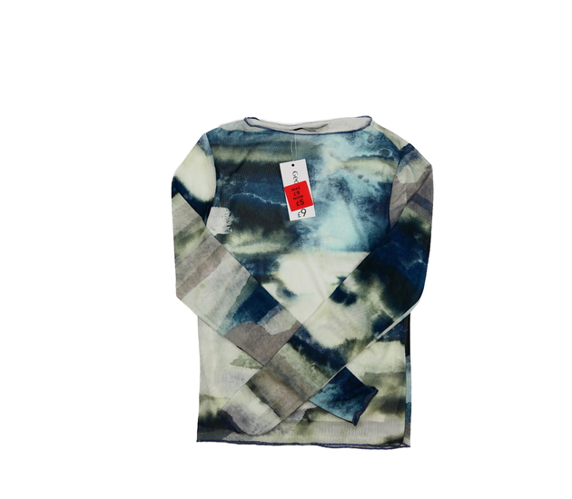 Nové slabé vzorované triko George