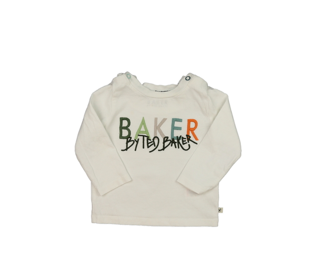 Krémové triko Baker 