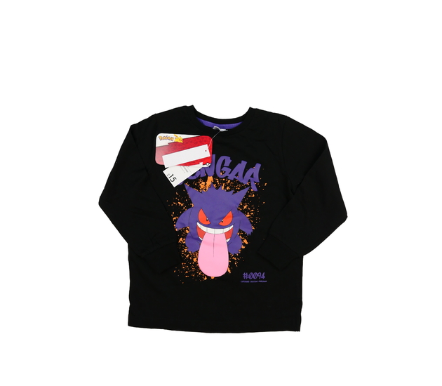 Nové černé triko Pokémon 