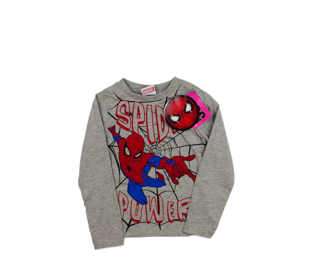 Nové šedé triko Spider-man 