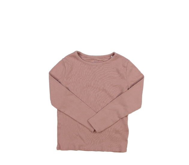 Růžové žebrované triko M&S