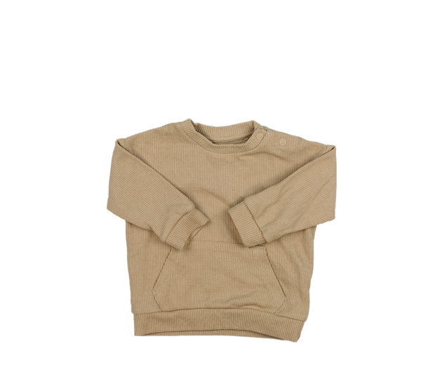 Hnědé triko s kapsou F&F