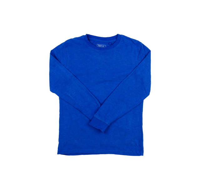 Modré melírované triko Next