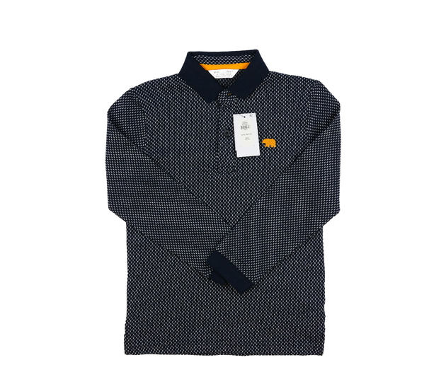 Nové tmavší triko s límečkem Primark 