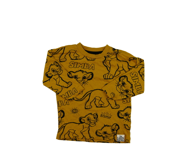 Hnědé triko Lví Král Disney Next