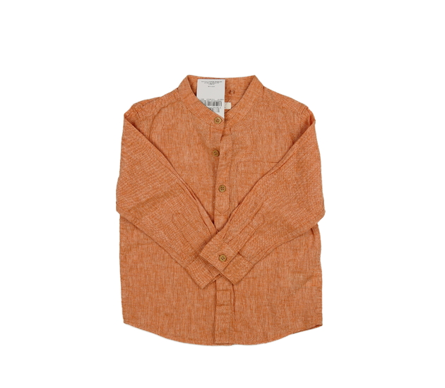 Nová oranžová melírovaná košile Next