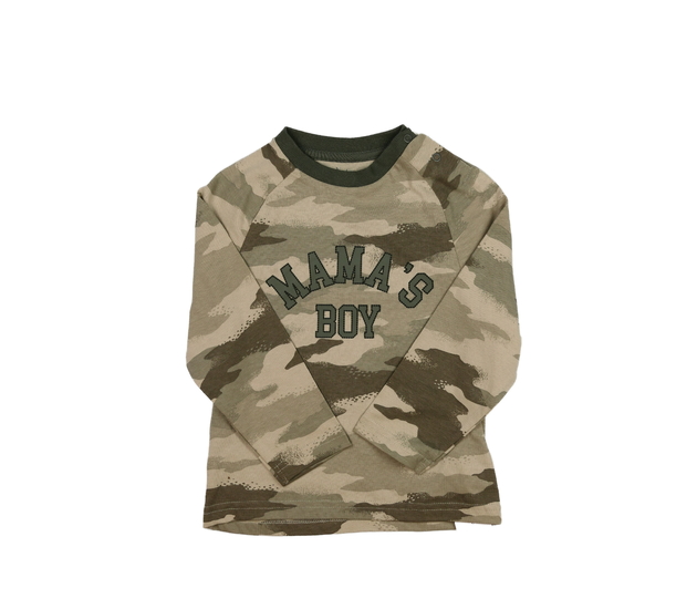 Nové hnědé maskáčové triko Nutmeg