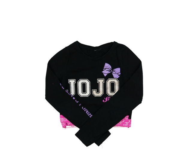 Černý crop top Minnie 
