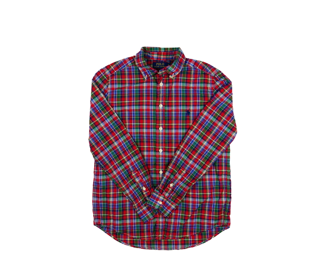 Barevně kostkovaná košile vel. 176 Ralph Lauren 
