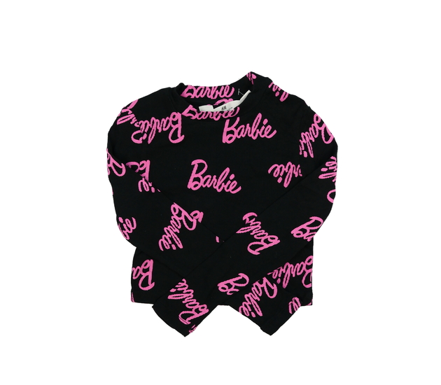 Černý crop top Barbie H&M