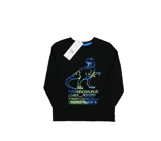 Nové černé dinosauří triko F&F