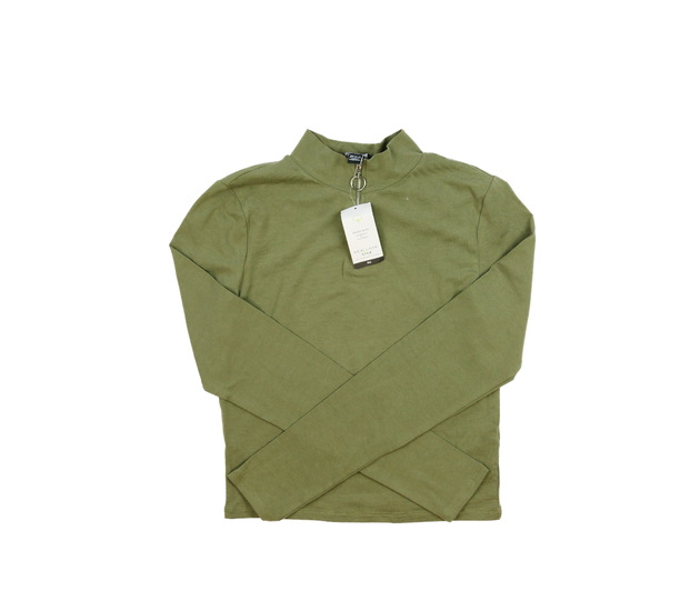 Nový zelený crop top vel. 170 New Look 