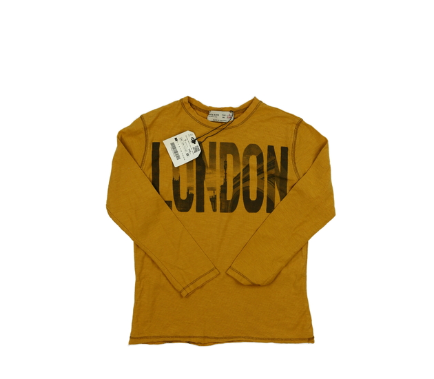 Nové hnědé triko London Zara