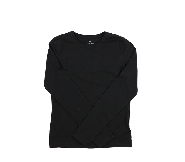 Tmavě šedé triko H&M