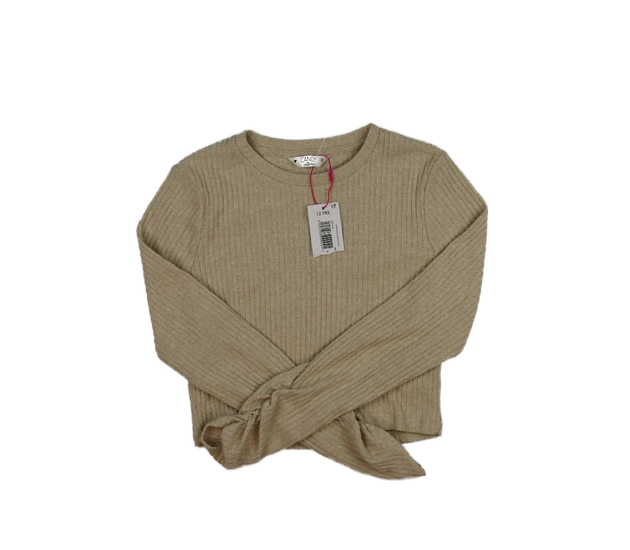 Nový hnědý crop top 