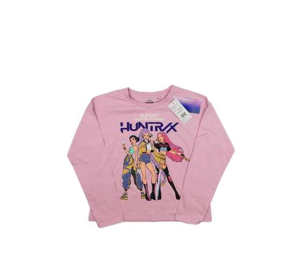 Nové růžové triko K-pop 
