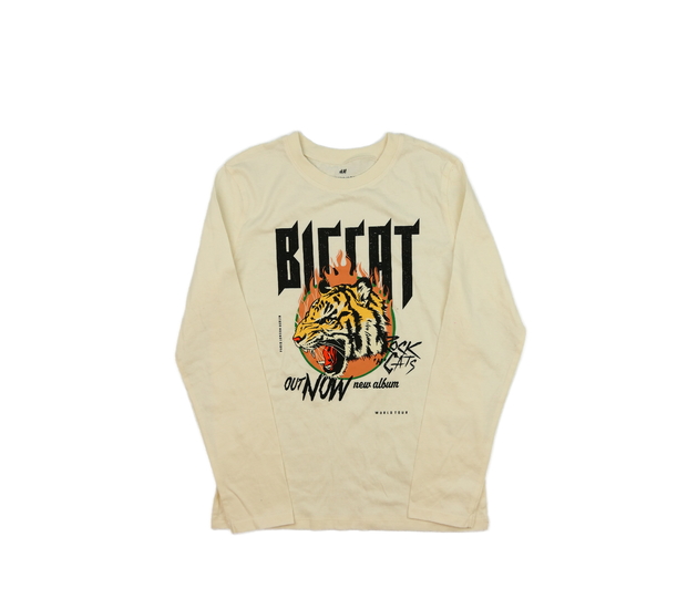 Světle hnědé stylové triko H&M