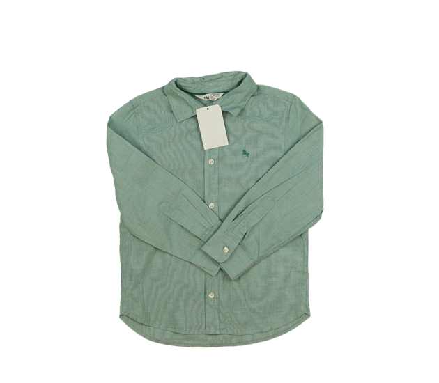 Nová zelená košile s límečkem H&M