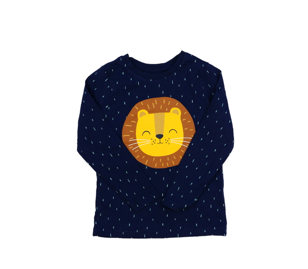 Tmavě modré triko s lvíčkem George