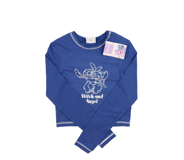 Nový modrý crop top Stitch Disney Primark 