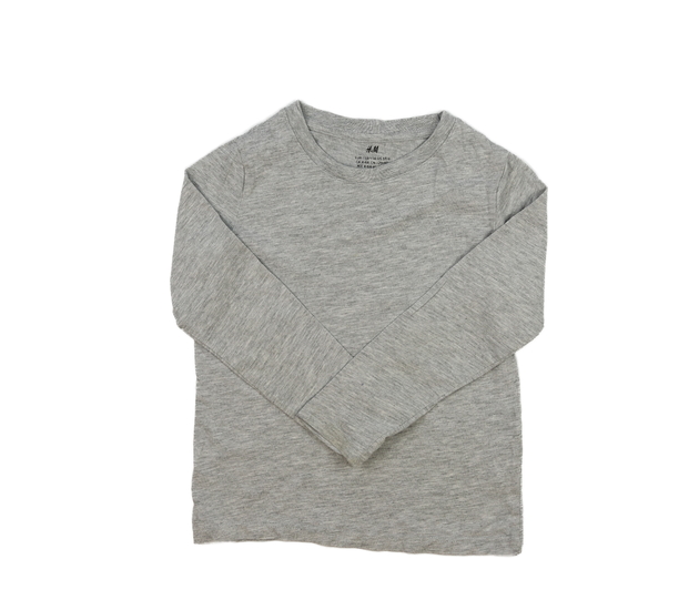Šedé melírované triko H&M