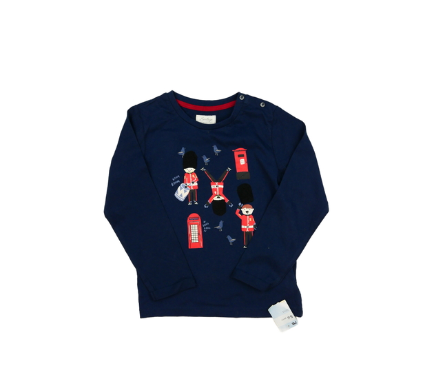 Nové tmavě modré triko s obrázky Mothercare 