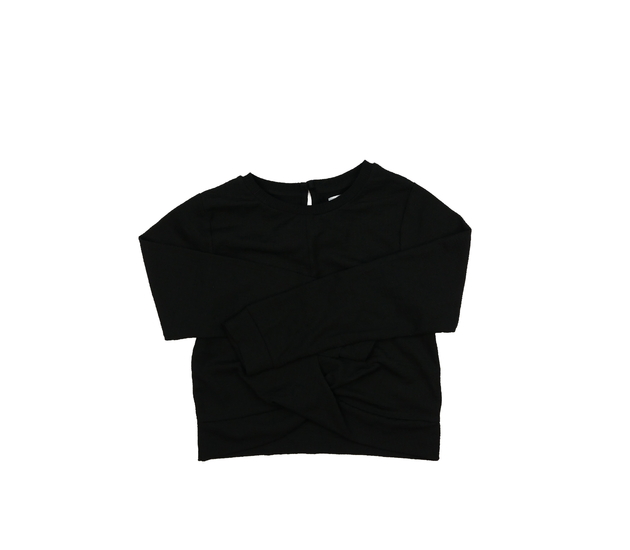 Černý crop top Next
