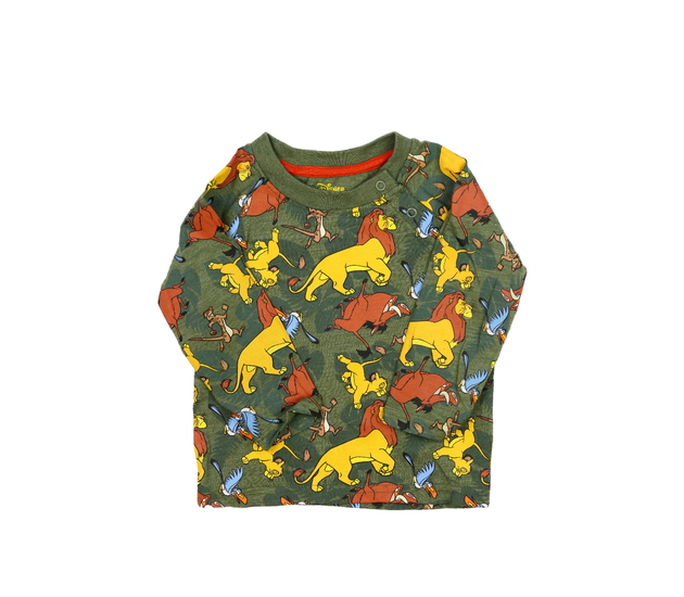 Zelené triko Lví Král Disney Primark 