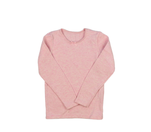 Růžové melírované teplejší triko M&S