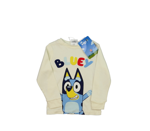 Nové krémové triko Bluey George