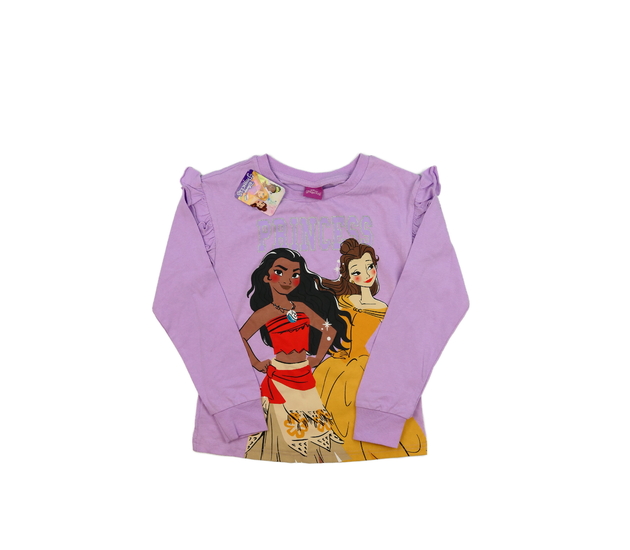 Nové růžové triko s volánky a princeznami Disney 