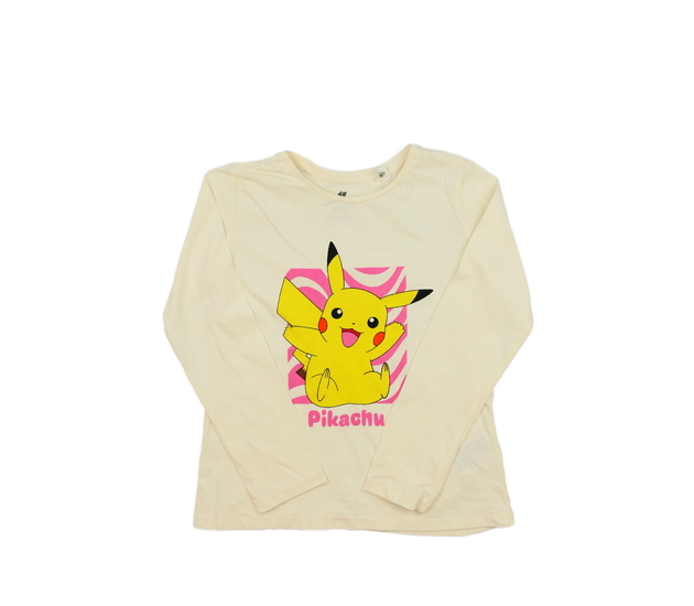 Krémové triko Pikachu Pokémon H&M