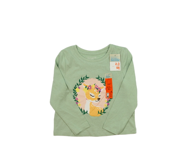 Nové zelené triko se srnkou Primark 