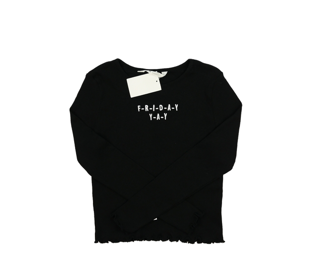 Nový černý crop top H&M