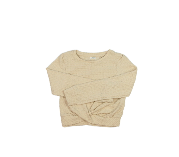 Světle hnědý crop top Next