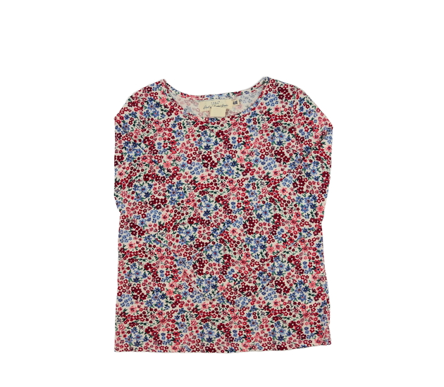 Světlé květinové triko H&M