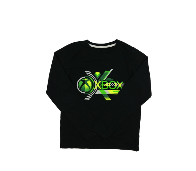 Černé herní triko Xbox Next