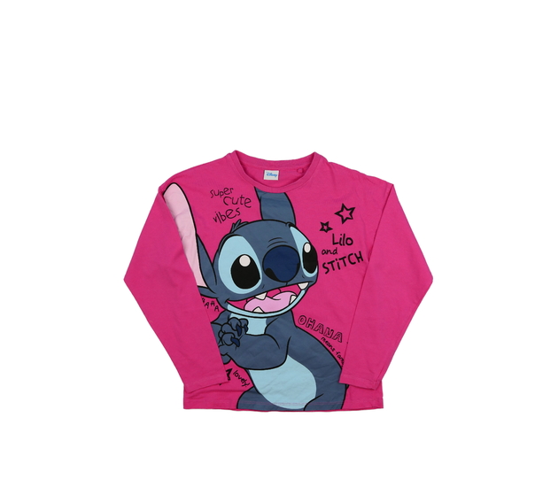 Růžové triko Stitch Disney F&F