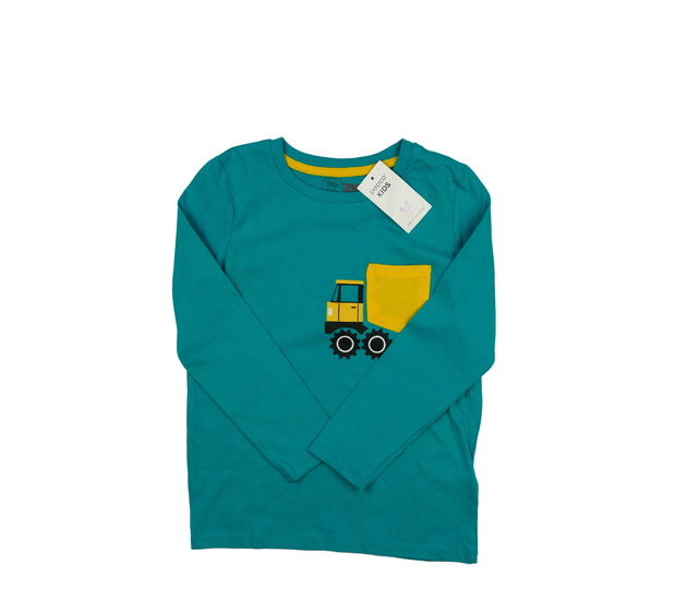 Nové modré triko s náklaďákem  