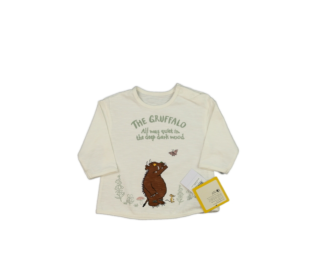 Nové krémové triko The Gruffalo George