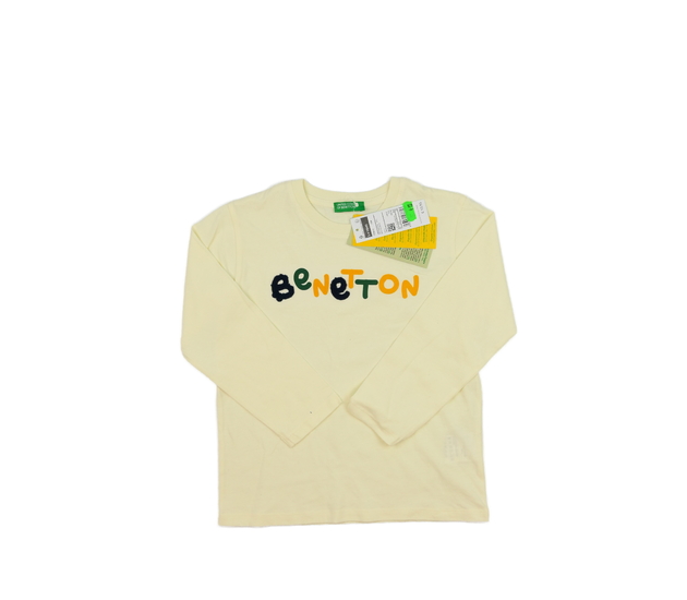 Nové krémové triko Benetton 