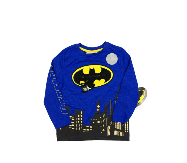 Nové modré triko Batman 