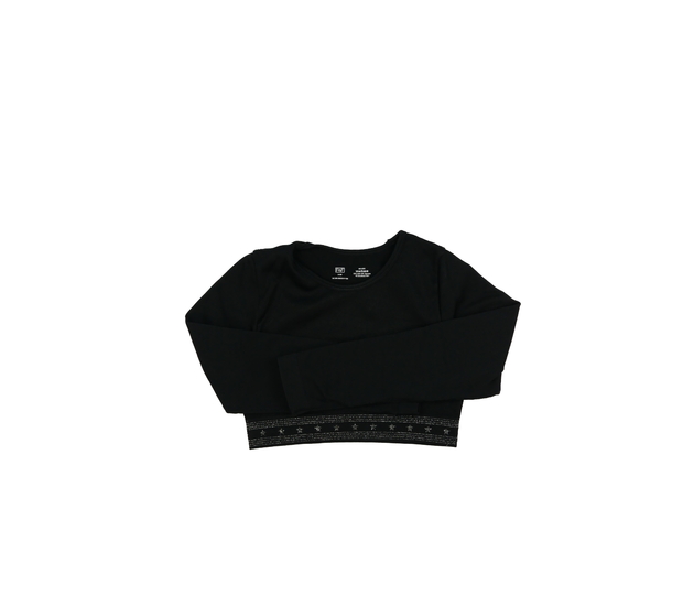 Černý crop top F&F